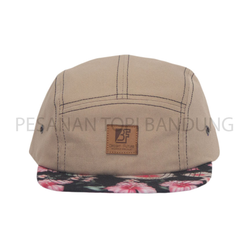 pesanan topi bandung_five panel cap